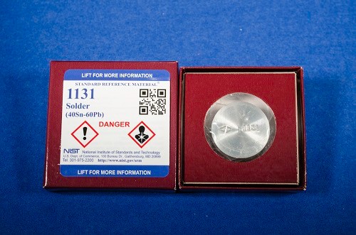 SRM 1131  焊料(40 Sn-60 Pb)標準品