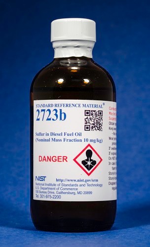 SRM 2723b  柴油中的硫標準品(標稱質量分數10毫克/千克)